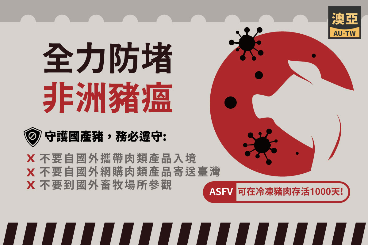 全力防堵非洲豬瘟相關資訊